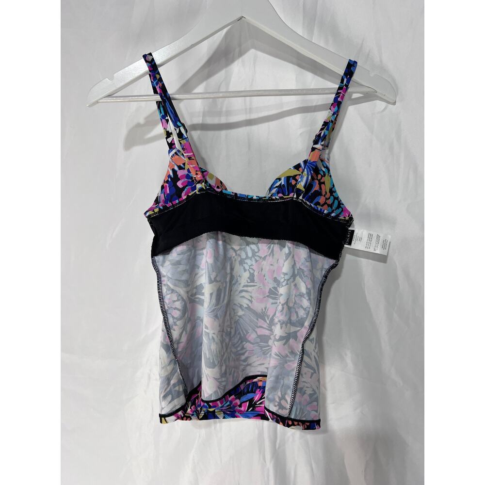 NWT Island Escape Women’s Floral Swim Top 6 - Picture 10 of 13